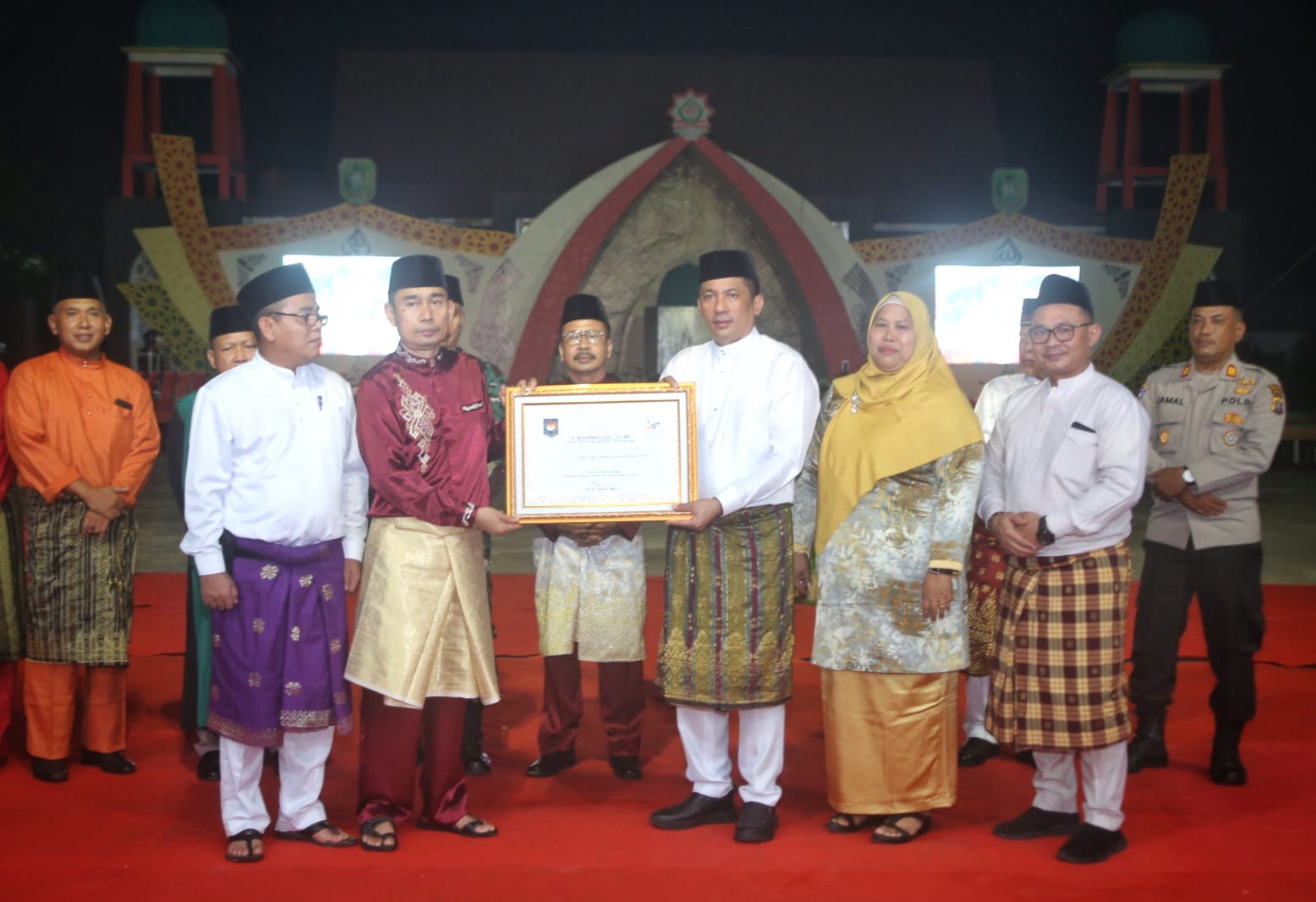 MTQ XIII Tingkat Kabupaten Kepulauan Meranti sekaligus terima penghargaan dari Kemendagri RI.