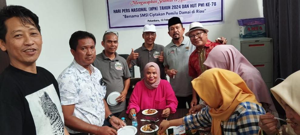 HPN 2024 keberangkatan delegasi SMSI Riau dua gelombang