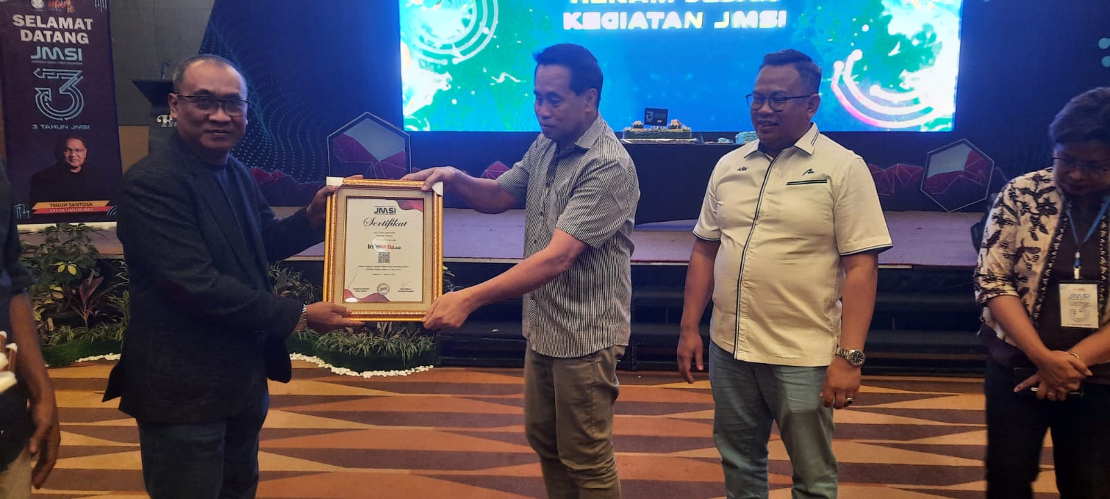 JMSI Luncurkan sertifikasi Media Online Setiap Anggota di Momentum HUT Ke 3.