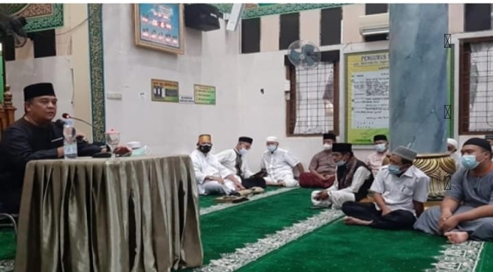 Edi Natar :  Jemaah Cukup Mengajak Satu Orang Saja Penuh Masjid.