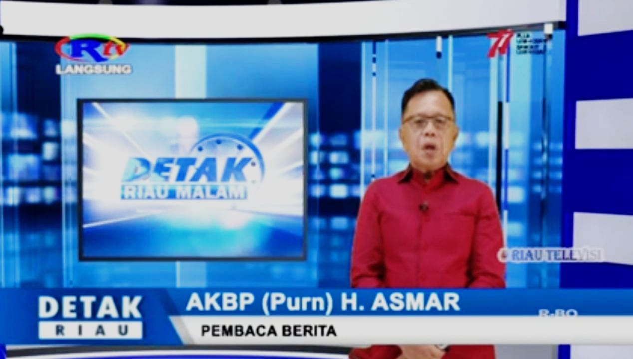 Pengalaman Menarik : Wabup Meranti H.Asmar Menjadi Pembaca Berita di Rtv Riau Televisi 