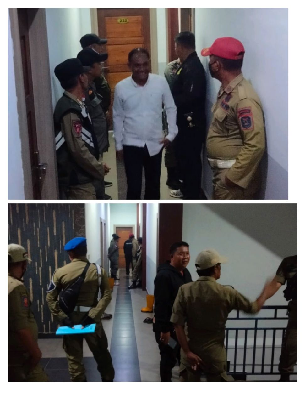Satpol- PP Kepulauan Meranti Gelar Operasi Pekat,6 Pasangan Muda - Mudi Terjaring.