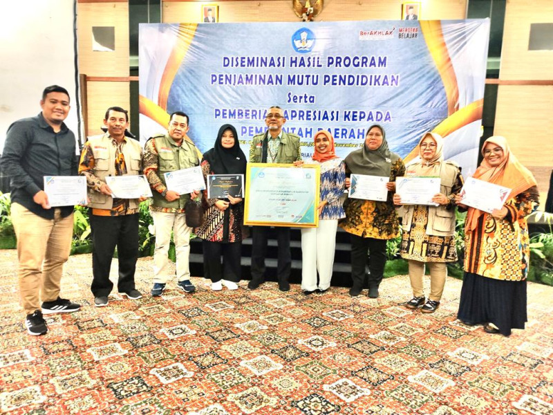 Lewat Dinas Pendidikan Kabupaten Meranti Raih Juara Pertama Mutu Implementasi Kebijakan Merdeka Belajar