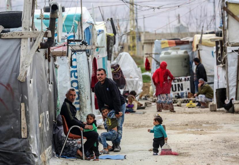 Derita dan Kepasrahan Pengungsi Suriah Menghadapi Corona