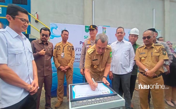 Warga Kampar dan Pekanbaru Nikmati Air Bersih Langsung Minum