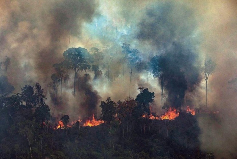 Kebakaran Hutan Amazon Meluas