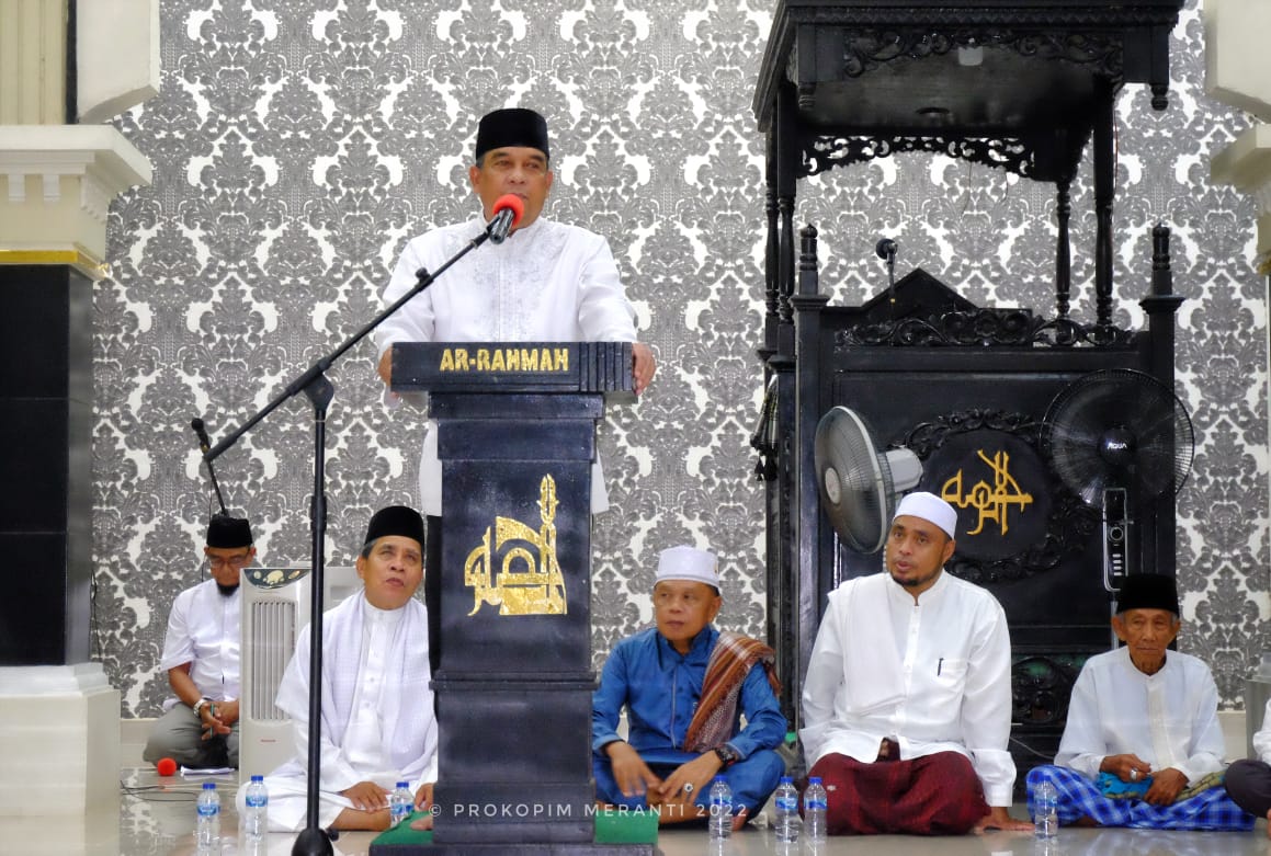 Wakil Bupati AKBP (Purn,) H.Asmar Safari ramadhan bersama Wakil Gubernur  Riau H.Edy Natar Nasution 