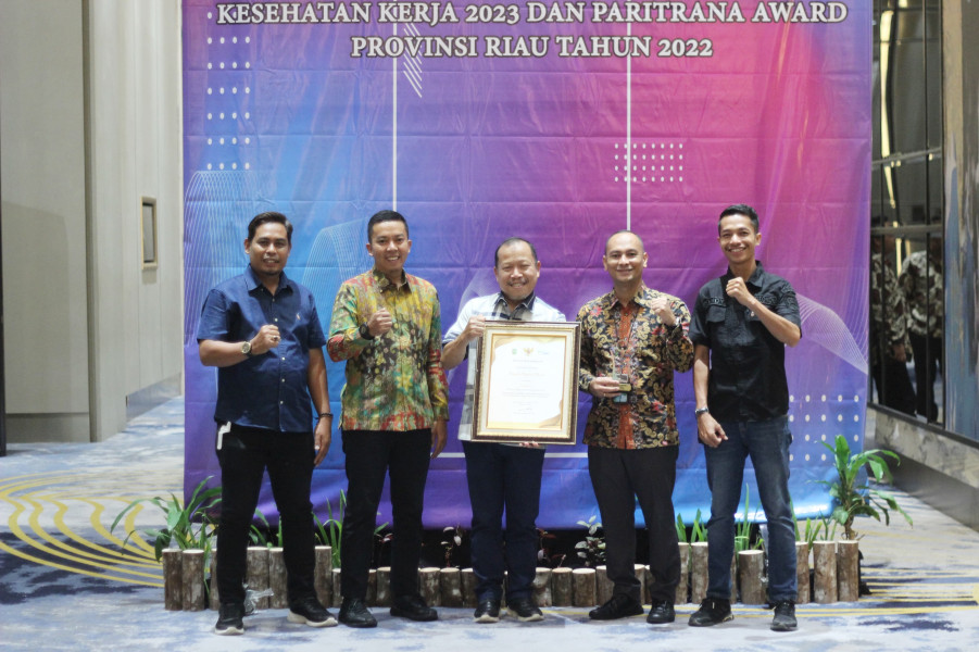 Pemkab Meranti Raih Terbaik 2 Paritrana Award Provinsi Riau