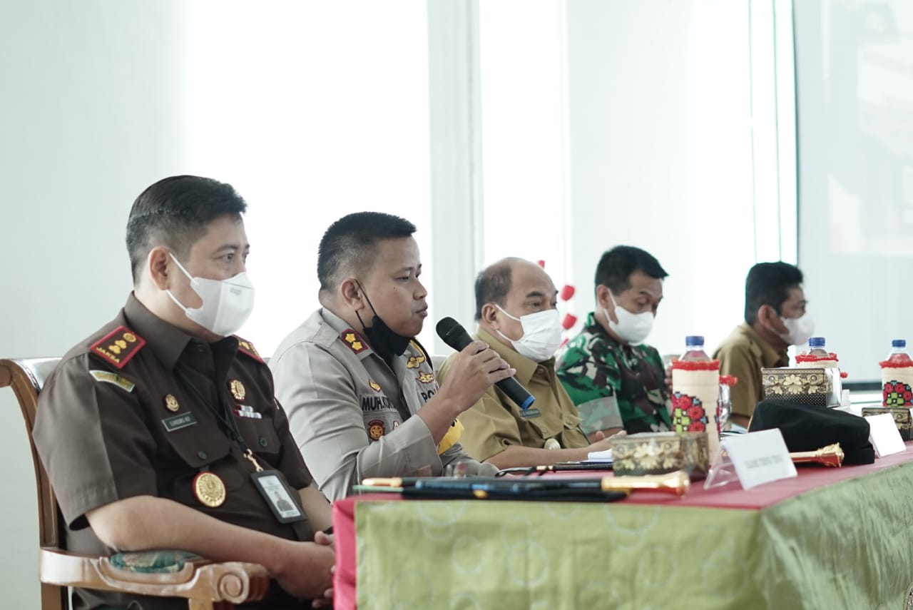 FORKOPIMDA TEBINGTINGGI GELAR RAPAT KOORDINASI SAMBUT NATAL DAN TAHUN BARU 