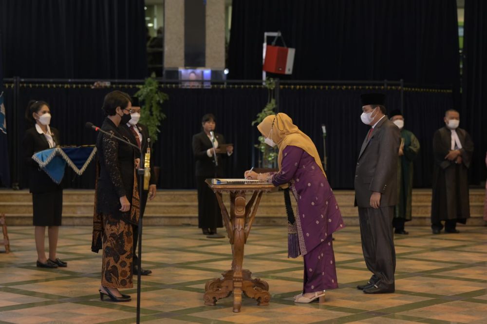 Dilantik, Rektor Baru UNRI Bawa Jargon Sri KANDI
