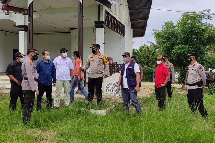 Polisi Bersama Jajaran KPU dan Bawaslu Periksa 25 TPS di Rohul