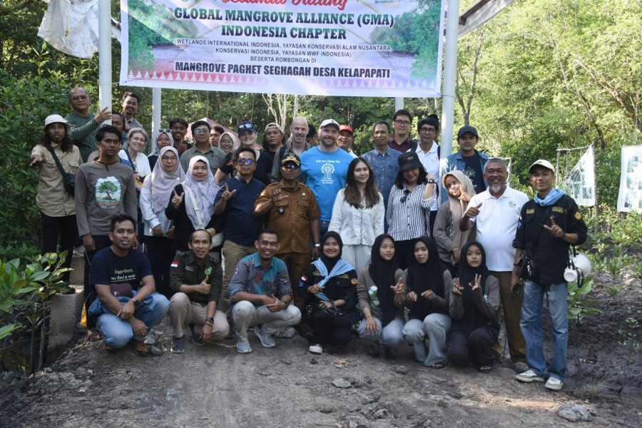 Bengkalis jadi Lokasi Pembelajaran Konservasi Mangrove Internasional