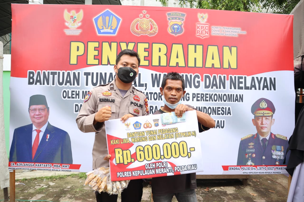 Hari Ini, 200 Orang Terima DBT PKL, Warung dan Nelayan