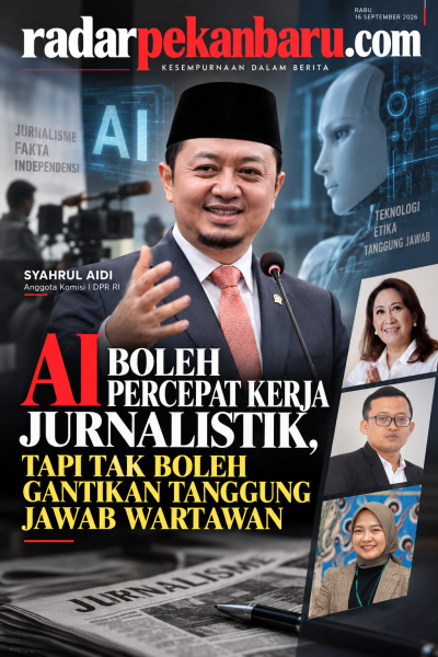 Syahrul Aidi Ingatkan Wartawan Tak Bergantung pada AI