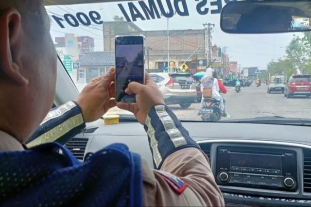 Tilang Elektronik Diterapkan di Dumai, Warga Dihimbau Patuhi Aturan Lalu Lintas