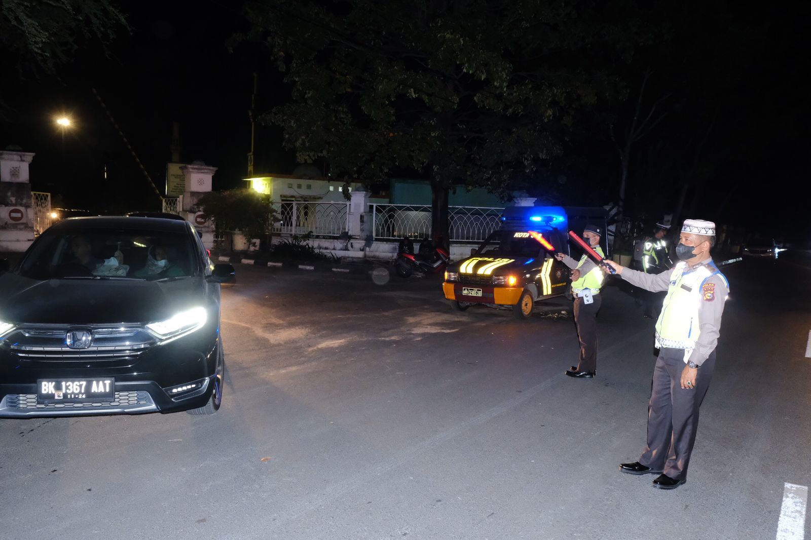 Operasi Tertib Ramadhan, Polda Riau Berikan Rasa Aman Masyarakat Beribadah.