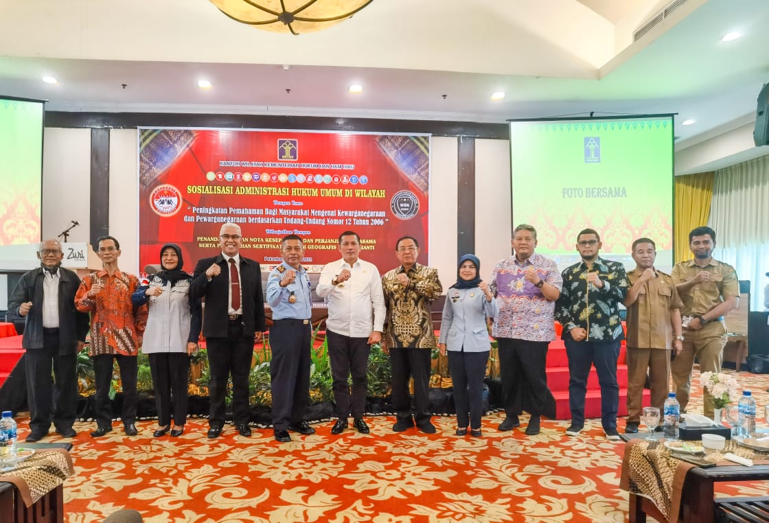 Josss Terima Sertifikat IG Sagu, Meranti jadi Kabupaten Pertama di Riau 