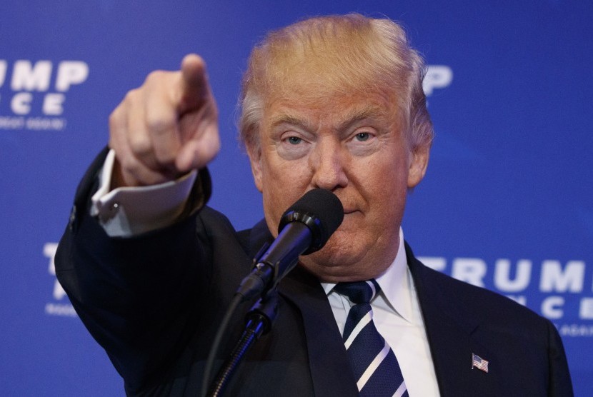 Trump Ancam Sanksi Pihak-Pihak yang Intervensi Pemilu AS