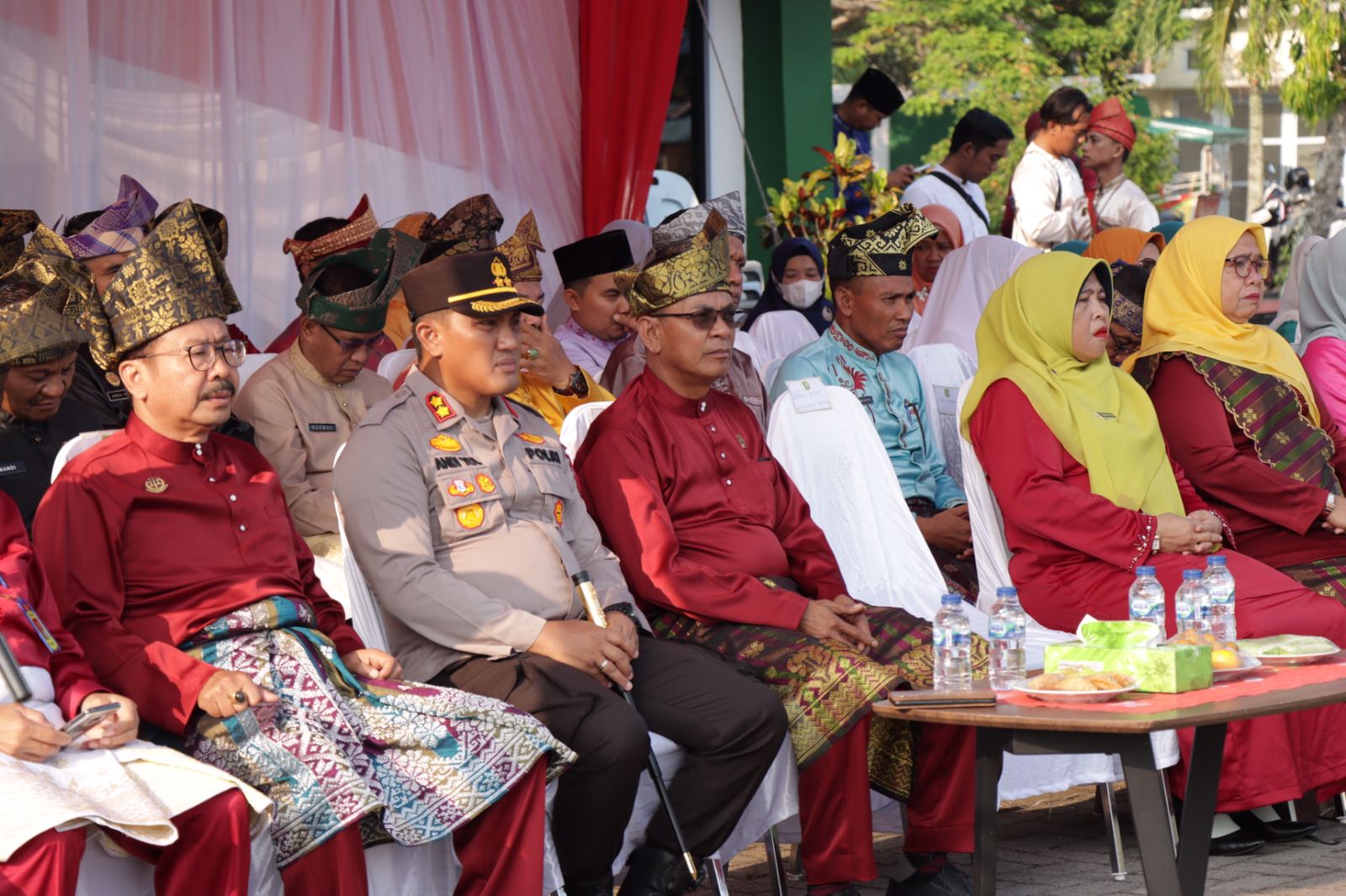 Ikuti Upacara Peringatan Hari Jadi Riau ke-65, Kapolres Meranti Andi Yul : 