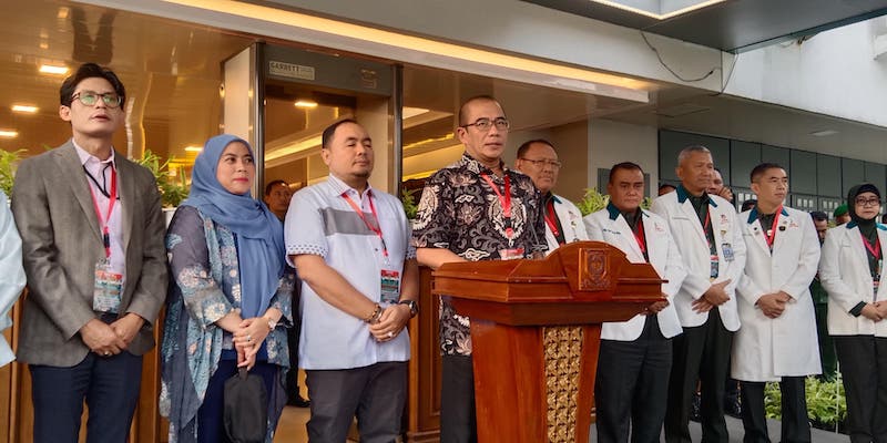 KPU Umumkan Hasil Tes Kesehatan Capres-cawapres Besok