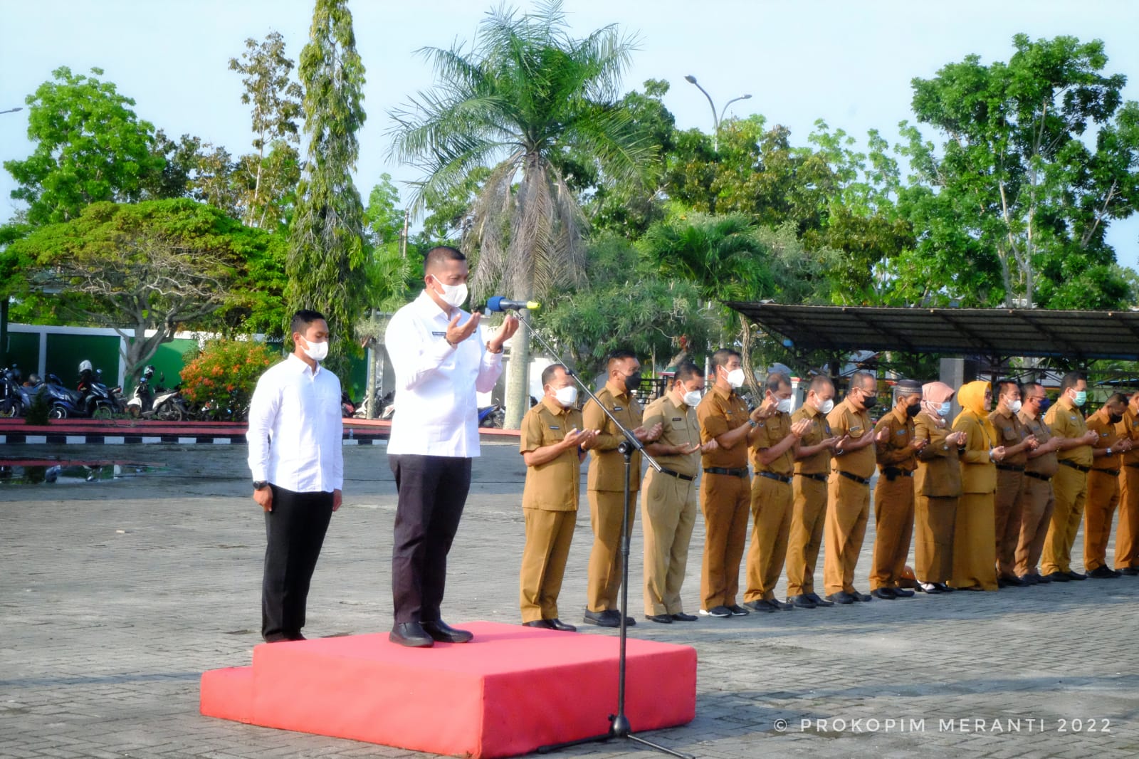 Apel Gabungan OPD Berserta ASN, Bupati HM Adil Mintak Jaga Kekompakan dan Jangan Beralibi
