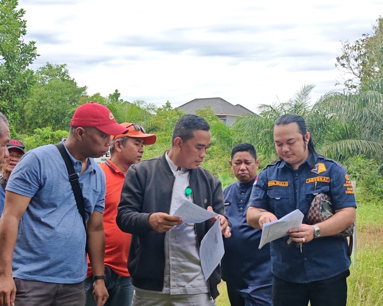 Gunakan SKGR yang Sudah Batal Untuk Menyerobot Tanah Orang lain, Pemilik Sertifikat Hak Milik Gugat dan Lapor ke Polda Riau