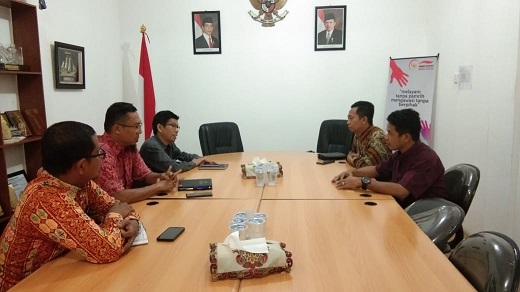 KPU Riau Silaturahmi ke Ombudsman