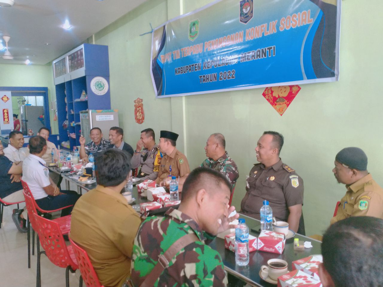 Kesbangpol Gelar Coffee Morning Rapat Koordinasi Penanganan Konflik Sosial.