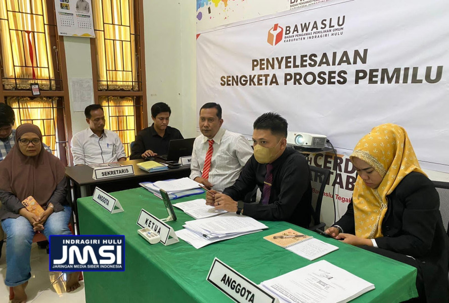 Sengketa Proses Pemilu Bacalon DPRD Inhu, KPU Akomodir Caleg Demokrat