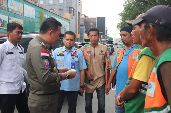 Bukan Dishub, Sosialisasi Tarif Parkir Dilaksanakan oleh Satpol PP Pekanbaru