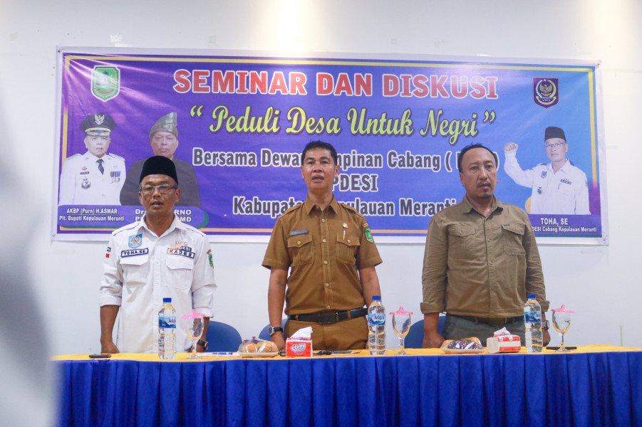 Pemkab Meranti Sambut Baik Seminar APDESI