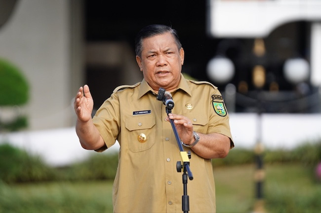 Plt Gubri Larang ASN Gunakan Mobdin saat WFH dan Hemat Listrik