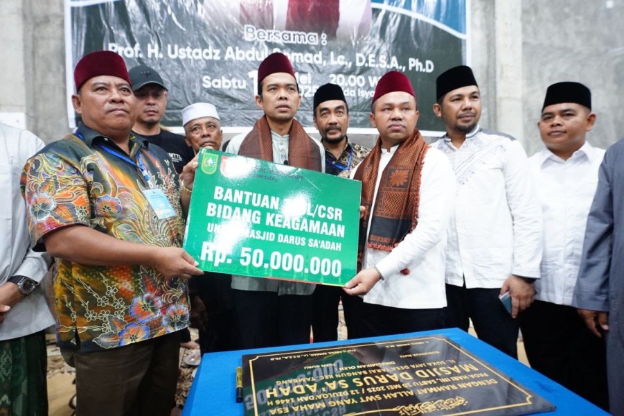 Gubri Wahid Wakafkan Diri untuk Riau: Selaku Gubernur Riau Selalu Transparan