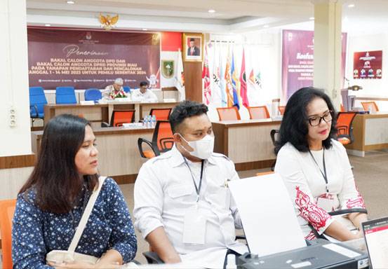 Sudah 16 Balon DPD RI Daftar ke KPU Riau