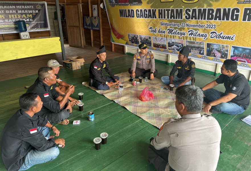 Giatkan Cooling System Polsek Rangsang Wujud Keharmonisan Polri Sambangi Organisasi Kepemudaan