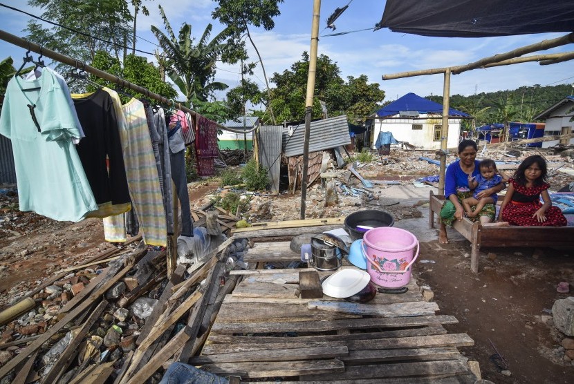 Korban Gempa Lombok: Kami Butuh Bukti, Bukan Janji