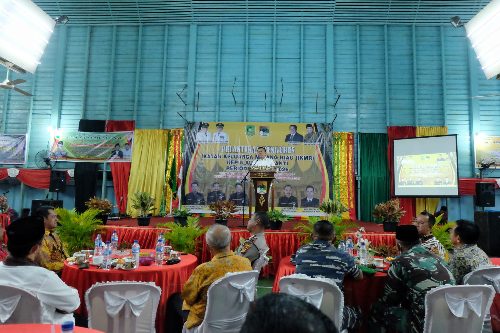 Hadiri Pelantikan IKMR, Bupati : Di Mana Bumi Dipijak Di Situ Langit Dijunjung