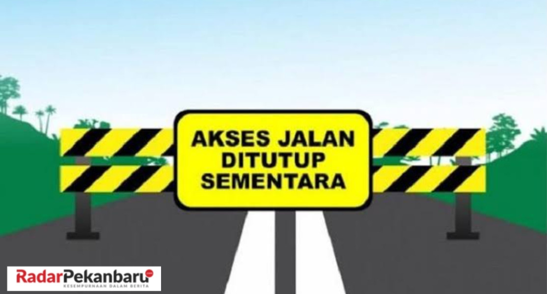 Meski Sudah Ada MoU, Dishub Pelalawan Tetap Tutup Akses Aspal Di Tanjung Air Hitam