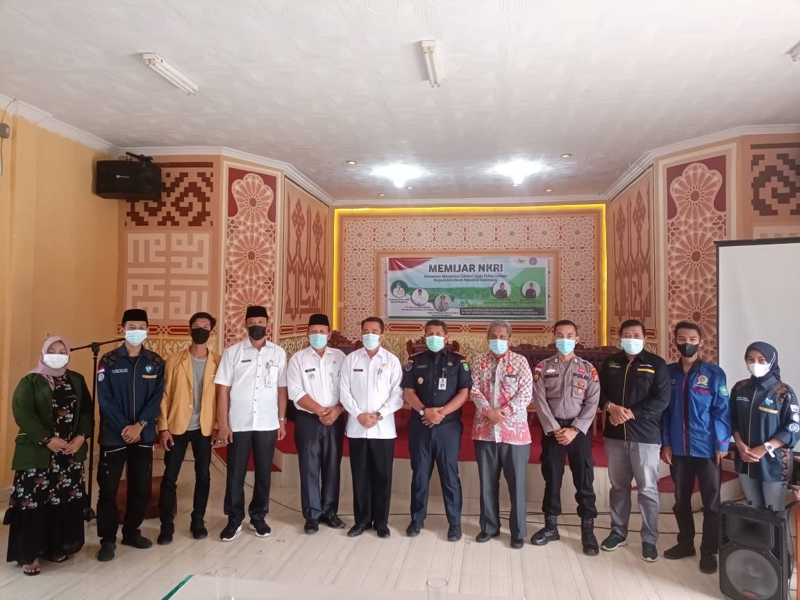 Bem Polbeng dan Kades se Bantan Bahas Pulau Terluar, Jokowi Kunjungi Bengkalis