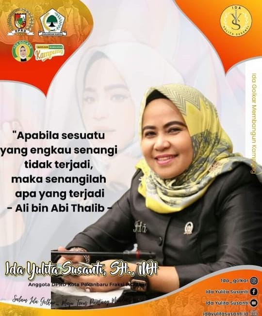 Sejak Survei Ida Yulita Tertinggi Balon Walikota Pekanbaru 2024, Lawan Politik Mulai Tebar Fitnah dan Isu Murahan