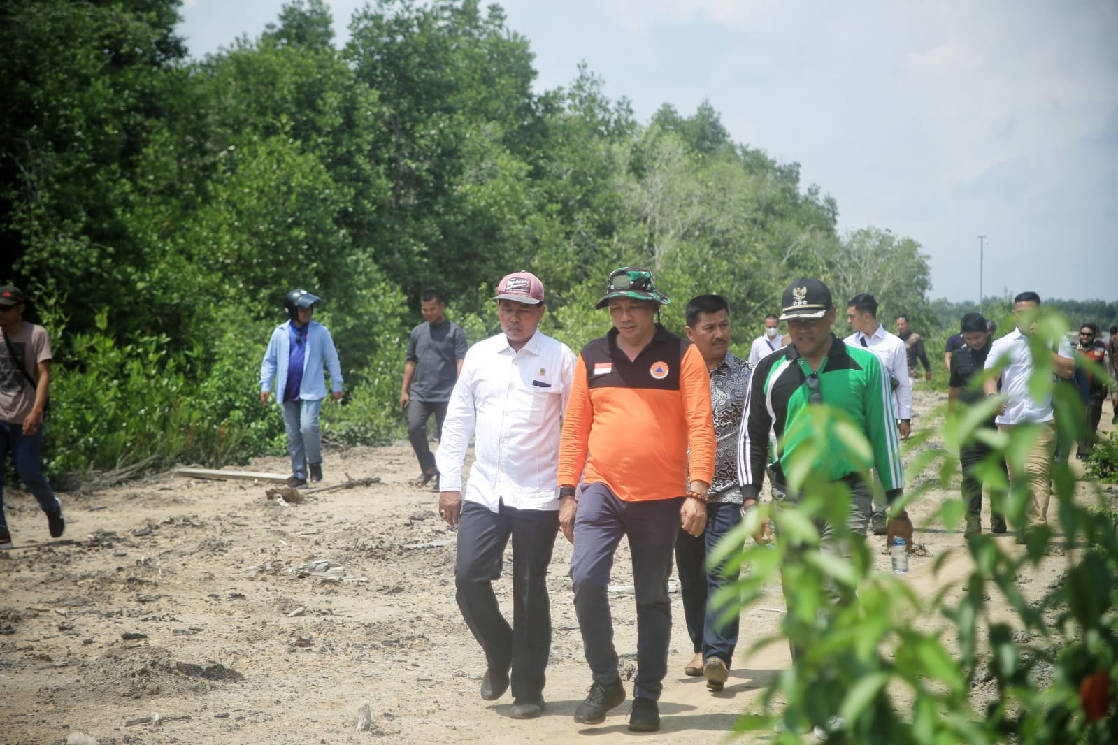Bupati Lakukan KunKer sekaligus Temu Ramah bersama Kepala Desa Dwi Tunggal.
