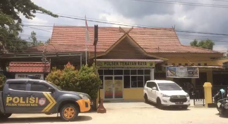 Satu Tahanan Polsek Tenayan Raya yang Kabur Masih Berkeliaran