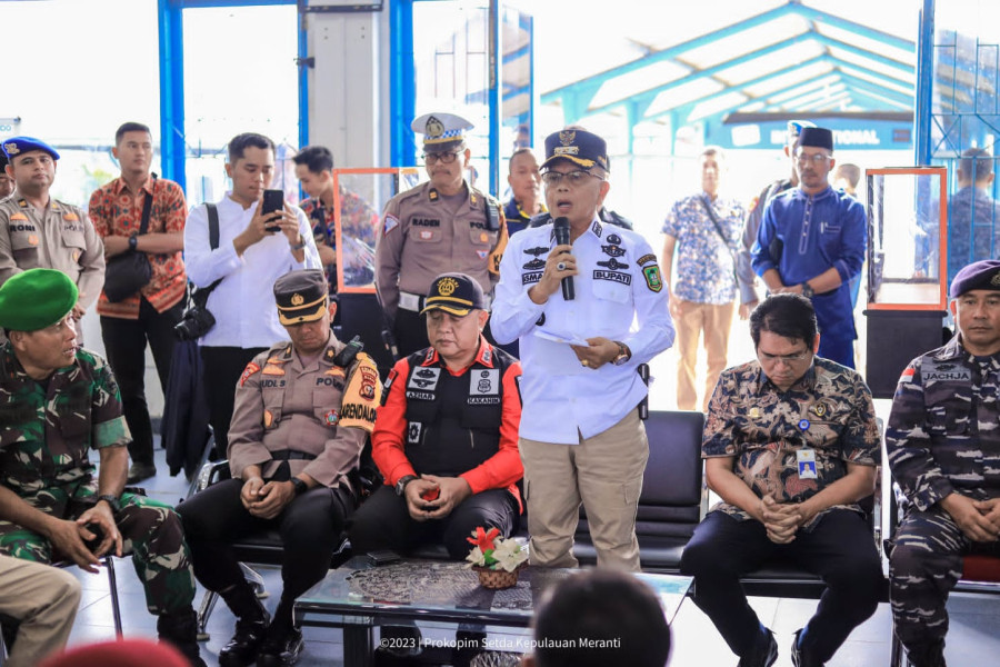 Plt Bupati Asmar Lepas Keberangkatan Perdana MV. Trans Jet Tujuan Malaysia