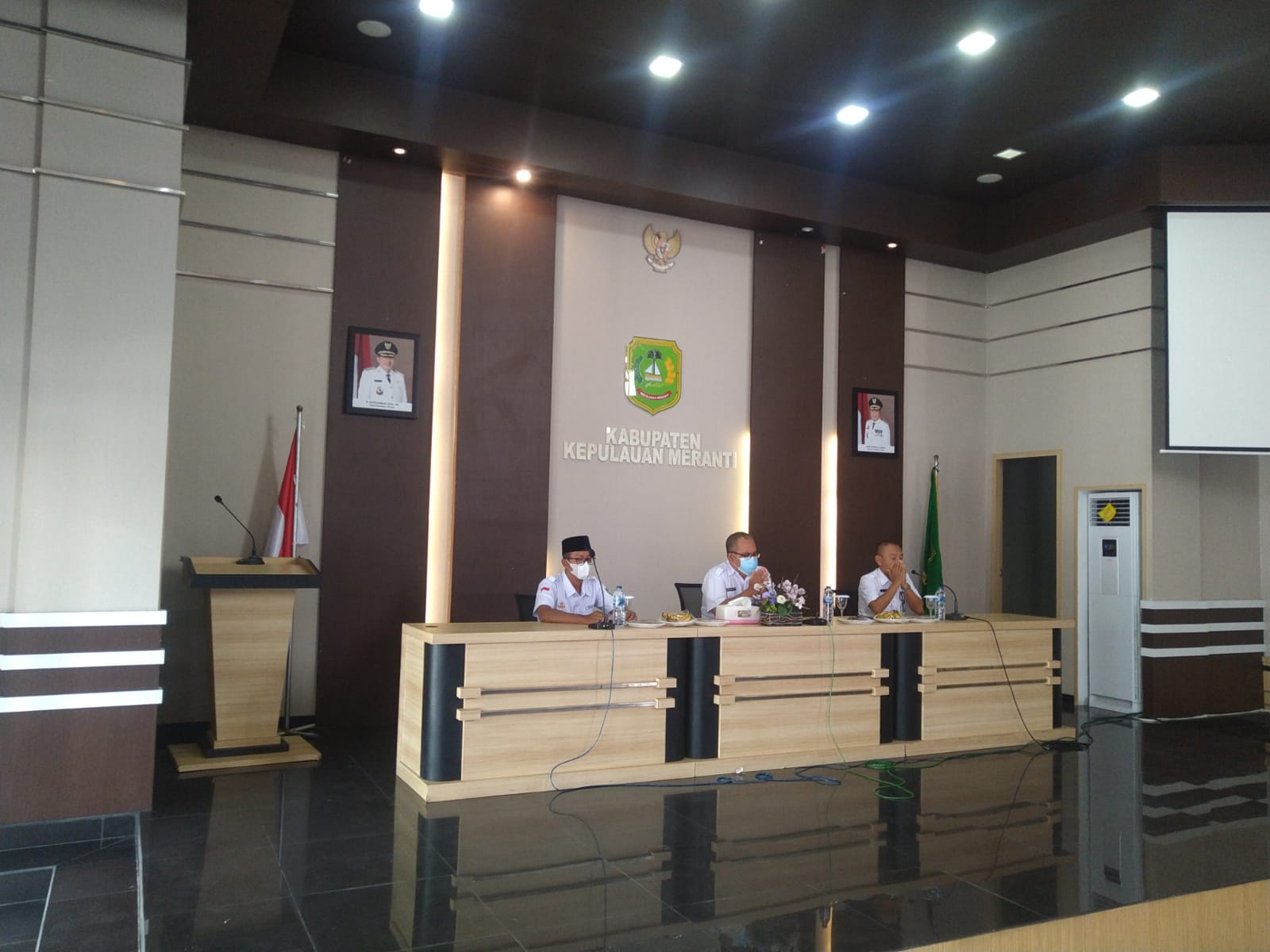Kominfo Meranti Sosialisasi Sistem Absensi Elektronik Berbasis Smartphone 