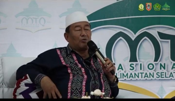 Tarmizi Tohor Jadi Narasumber Talkshow MTQ Nasional ke-29 di Banjarmasin Kalimantan Selatan.