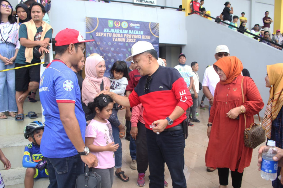 Ikut Kejurda Sepatu Roda Riau 2023, Atlet Meranti Raih 8 Medali