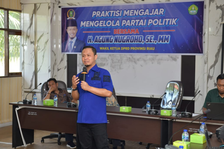 Agung Nugroho : Jadi Politisi Itu untuk Perjuangkan Kesejahteraan Rakyat