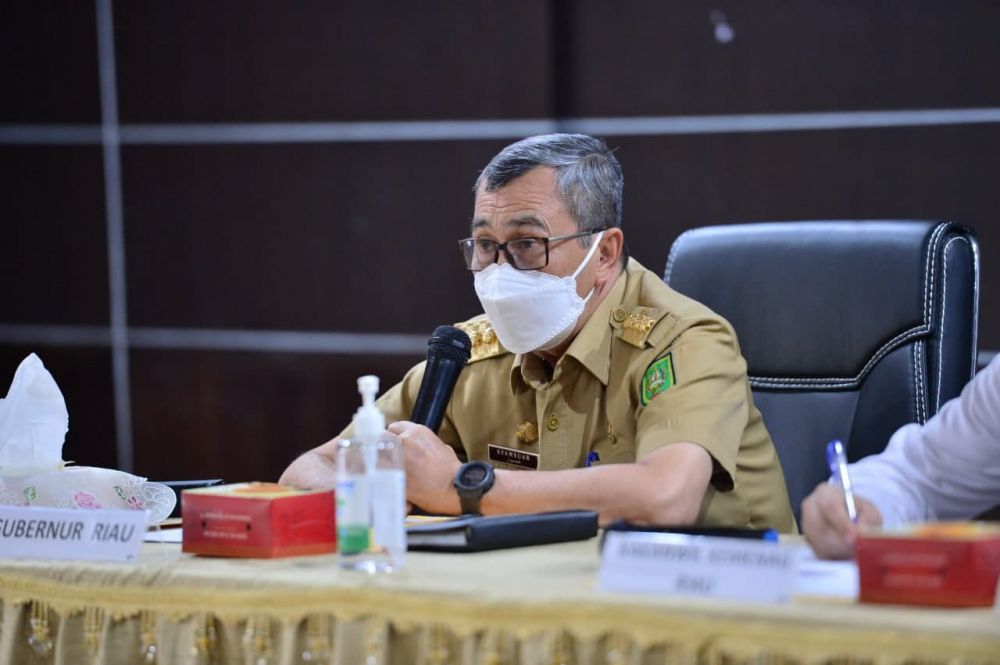 Gubernur Riau: Pandemi Belum Berakhir Jangan Abaikan Prokes