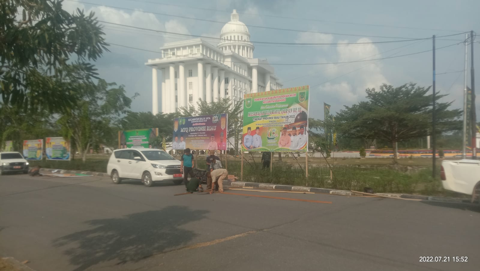 Bupati Dan Wabup Rohil Mengajak Seluruh Masyarakat Meriahkan MTQ XL Riau