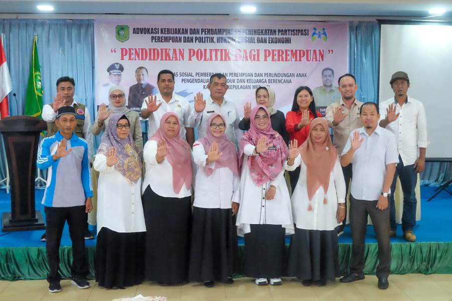 Pemkab Meranti Gelar Pendidikan Politik Bagi Perempuan